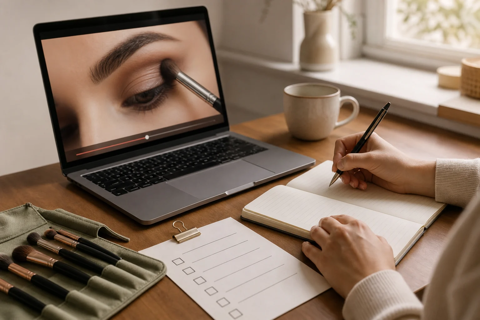 Máster de Ojos Perfeccionamiento opiniones: práctica guiada de maquillaje de ojos