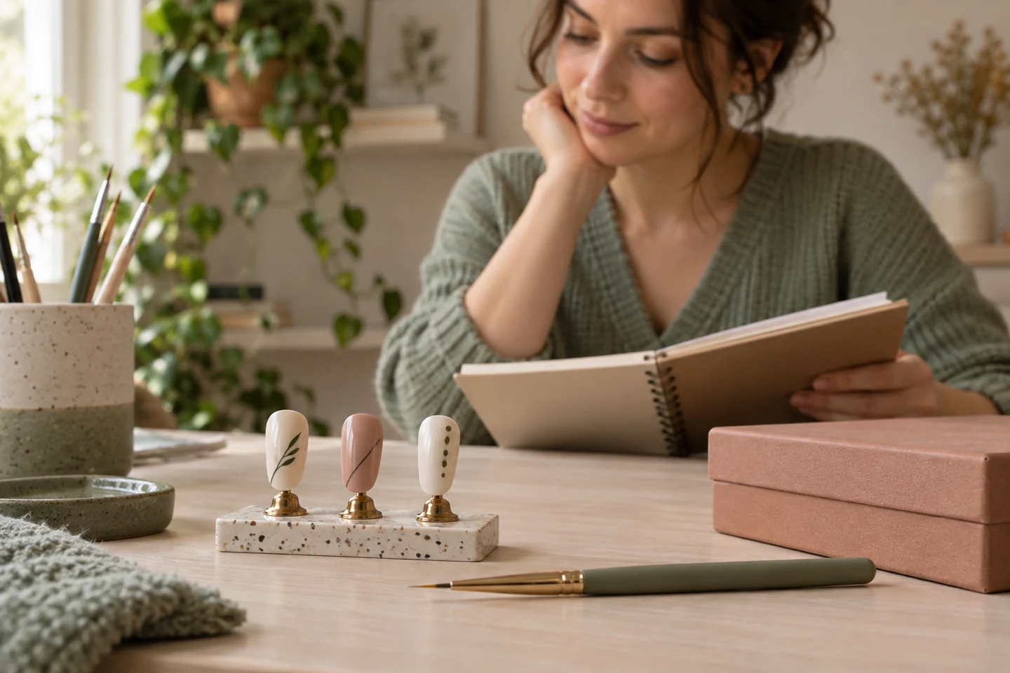 Tres tips con dibujos sencillos y una libreta para comparar la práctica